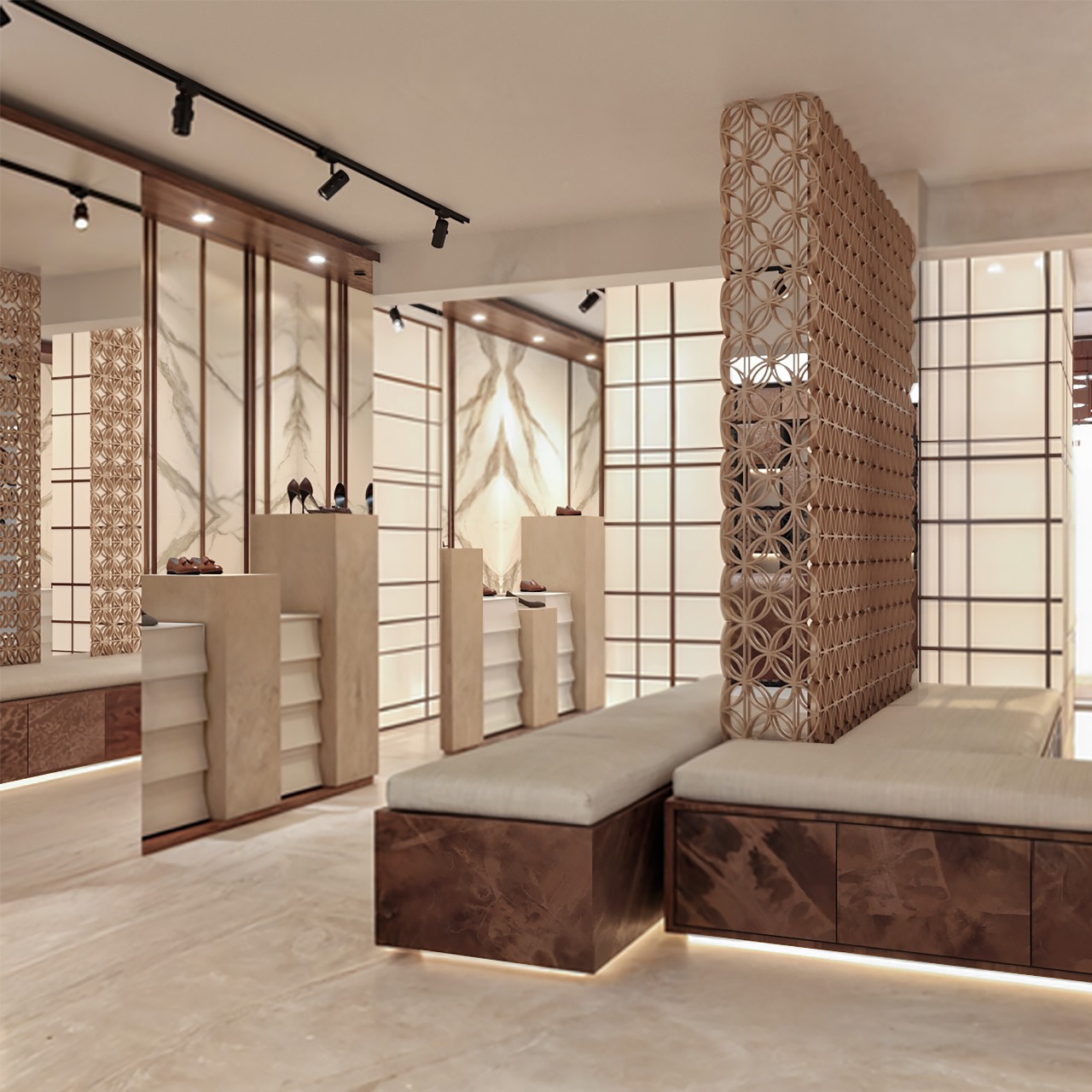 POLYGON DESIGN - Architecte d'Intérieur Décoration Design d'Espace Aménagement intérieur Maroc Marrakech Casablanca Rabat Appartement villa hôtel bureaux boutiques commerces